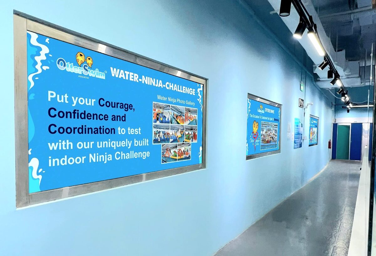 Water Ninja Challenge gallery wall