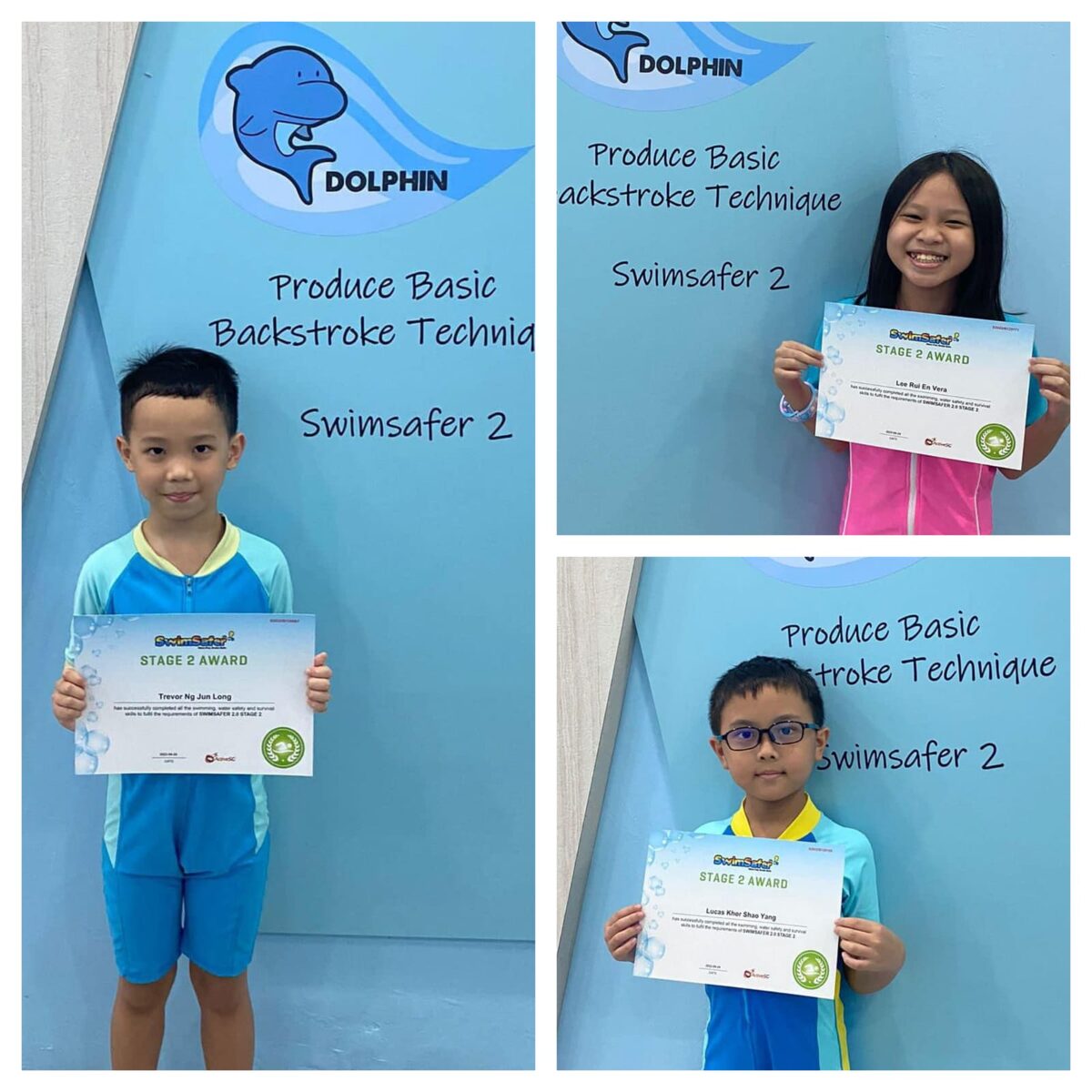 SwimSafer Stage 2 awards